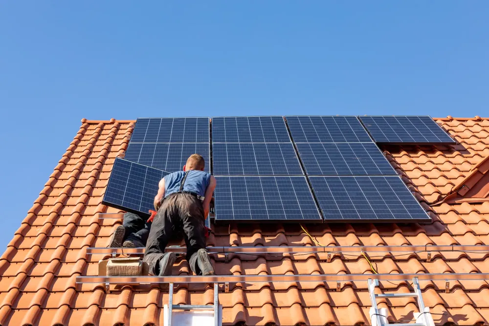 installation de panneau solaire